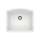 Diamond SILGRANIT 24" Single Bowl Undermount Kitchen Sink - White, 440175
