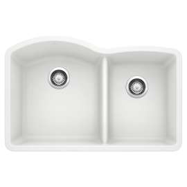 KA-440180 Diamond 1-3/4 Bowl Sink Kit in White