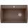 Diamond SILGRANIT 33.5" Super Single Dual Mount Kitchen Sink - Café, 440192