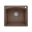 KA-440208 Diamond Single Bowl Dual Mount Sink Kit in Caf