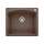 Diamond SILGRANIT 25" Single Bowl Dual Mount Kitchen Sink - Café, 440208