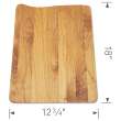 Wood Cutting Board for Diamond 60/40 Sink, 440228
