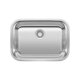Stellar 25" Single Bowl Undermount Stainless Steel Kitchen Sink, 441025