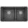 KA-441128 Precis 1-3/4 Bowl Sink Kit in Anthracite