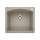 Diamond SILGRANIT 25" Single Bowl Dual Mount Kitchen Sink - Truffle, 441280