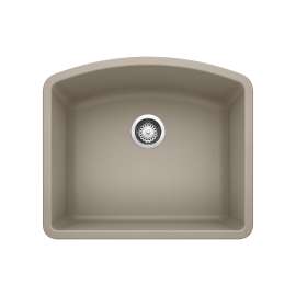 KA-441281 Diamond Single Bowl  Sink Kit in Truffle