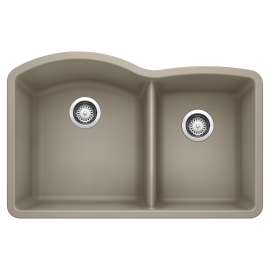 KA-441284 Diamond 1-3/4 Bowl Sink Kit in Truffle