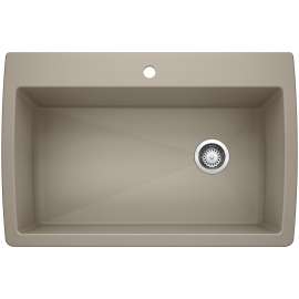 KA-441287 Diamond Super Single Dual Mount Sink Kit in Truffle