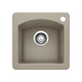 KA-441295 Diamond Bar Sink Dual Mount Sink Kit in Truffle