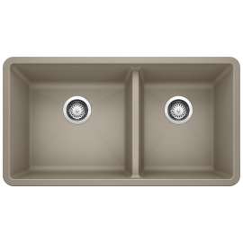 KA-441296 Precis 1-3/4 Bowl Sink Kit in Truffle