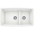 KA-441310 Performa Medium 1-3/4 Low Divide Sink Kit in White