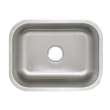 KF-441398 17.75-in X 23-in Stellar Laundry Sink with Pull-Down Faucet and Strainer in Stainless Steel
