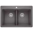KA-441466 Diamond Equal Double Dual Mount Sink Kit in Cinder