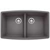 KA-441473 Performa Equal Double Bowl Sink Kit in Cinder