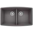 KA-441473 Performa Equal Double Bowl Sink Kit in Cinder