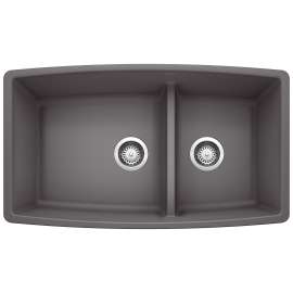 KA-441474 Performa Medium 1-3/4 Low Divide Sink Kit in Cinder