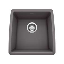 Performa SILGRANIT 17" Undermount Bar Sink - Cinder, 441475