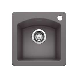 KA-441477 Diamond Bar Sink Dual Mount Sink Kit in Cinder