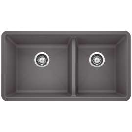KA-441479 Precis 1-3/4 Bowl Sink Kit in Cinder