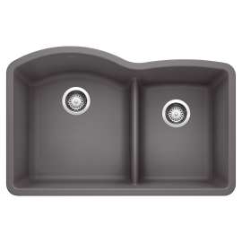 KA-441591 Diamond 1-3/4 Low Divide Sink Kit in Cinder