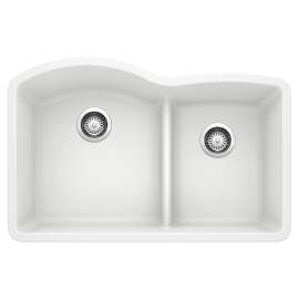 KA-441593 Diamond 1-3/4 Low Divide Sink Kit in White