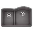 KA-441600 Diamond 1-3/4 Low Divide Reverse Sink Kit in Cinder