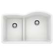 KA-441603 Diamond 1-3/4 Low Divide Reverse Sink Kit in White