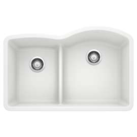 KA-441603 Diamond 1-3/4 Low Divide Reverse Sink Kit in White