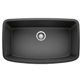 Valea SILGRANIT 32" Super Single Undermount Kitchen Sink - Anthracite, 441610
