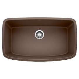 Valea SILGRANIT 32" Super Single Undermount Kitchen Sink - Café, 441613