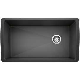 Diamond SILGRANIT 33" Super Single Undermount Kitchen Sink - Anthracite, 441768