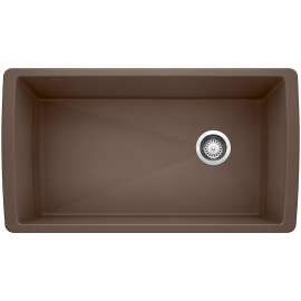 Diamond SILGRANIT 33" Super Single Undermount Kitchen Sink - Café, 441771