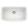 Valea SILGRANIT 32" Super Single Undermount Kitchen Sink - White, 441773