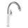 Artona Pull-Down Dual-Spray Kitchen Faucet - PVD Steel/White, 442036