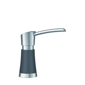 KF-442033 Artona Pull-Down Kitchen Faucet with Soap Dispenser in Cinder/Stainless
