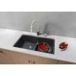 19.25-in x 32-in Granite 9.5-in Deep Kitchen Sink