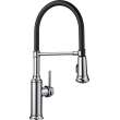 KF-442508-M Empressa Blanco KF-442508 Empressa Semi-Pro Kitchen Faucet with Soap Dispenser in Polished Chrome