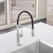 Empressa Semi-Pro Pull-Down Dual-Spray Kitchen Faucet - PVD Steel, 442509