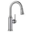 Empressa Pull-Down Bar Faucet - PVD Steel, 442513