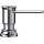KF-442504 Empressa Pull-Down Bridge Kitchen Faucet with Soap Dispenser in Polished Chrome