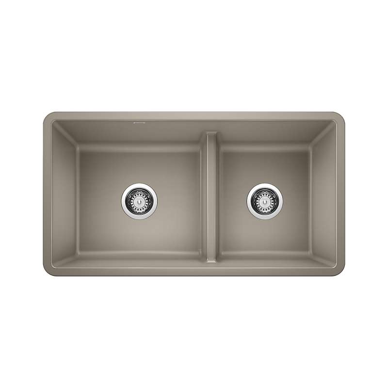 Blanco Precis 18 In X 33 Granite Kitchen Sink Truffle
