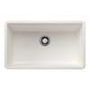 Precis SILGRANIT 30" Single Bowl Undermount Kitchen Sink - White, 442533