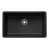 Precis SILGRANIT 30" Single Bowl Undermount Kitchen Sink - Anthracite, 442534