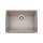 Precis SILGRANIT 25" ADA Single Bowl Undermount Kitchen Sink - Truffle, 442540