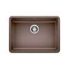 Precis SILGRANIT 25" ADA Single Bowl Undermount Kitchen Sink - Café, 442546