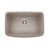 Valea SILGRANIT 27" Single Bowl Undermount Kitchen Sink - Truffle, 442549