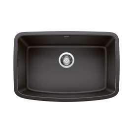 Valea SILGRANIT 27" Single Bowl Undermount Kitchen Sink - Anthracite, 442552