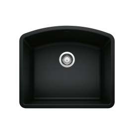 KA-442906 Diamond Single Bowl Sink Kit in Coal Black