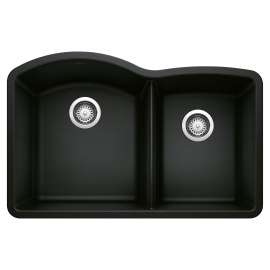 KA-442909 Diamond 1-3/4 Bowl Sink Kit in Coal Black