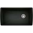 KA-442916 Diamond Super Single Bowl Sink Kit in Coal Black